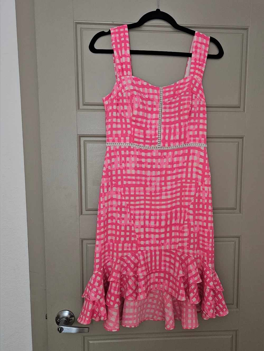 Lilly Pulitzer Pink Gingham Sundress